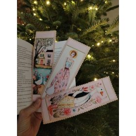 Libaságok filc könyvjelző szett