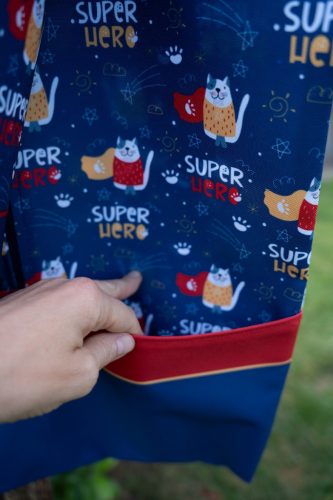 "Macska a superhős"  2 részes Ovis zsák