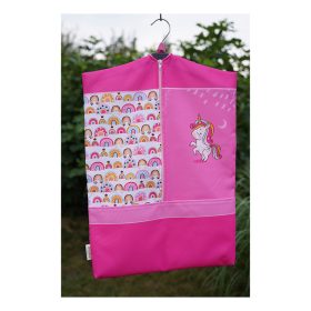  "Pink unicornis"  2 részes Ovis zsák szett (ici pici nyomtatási hibával)