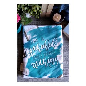 "I am bookaholic" vízhatlan könyvtok
