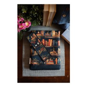 "Könyvespolc" könyvtok és filc könyvjelző