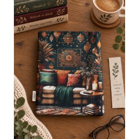 Boho nappali" könyvtok