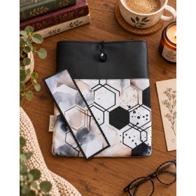 "Geometria" könyvtok és könyvjelző